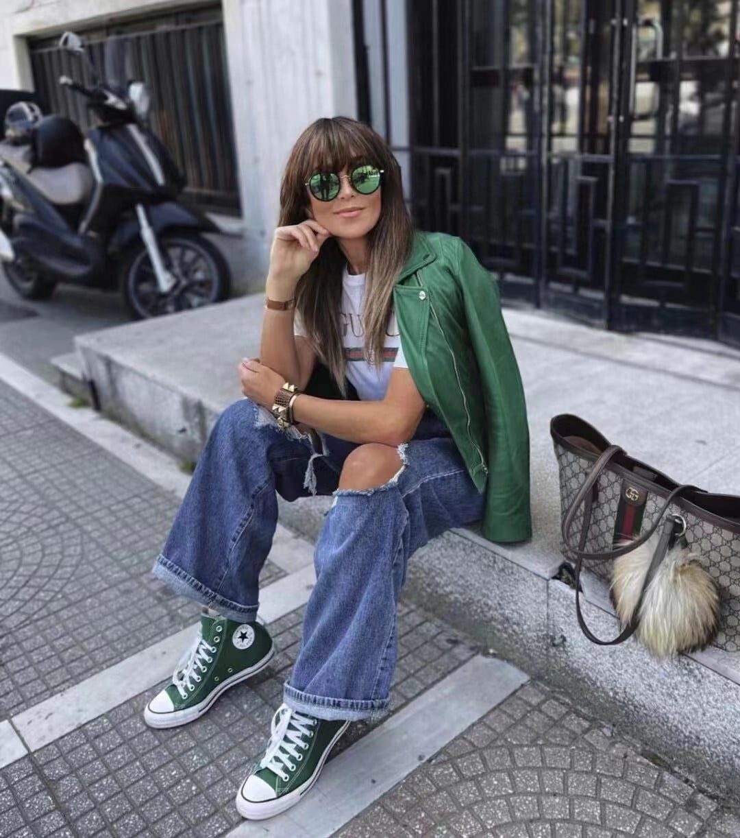 Gucci Ophidia GG Medium Tote Bag view 10