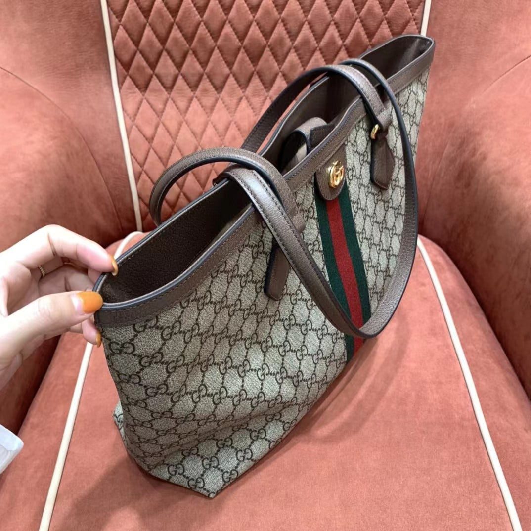 Gucci Ophidia GG Medium Tote Bag view 9