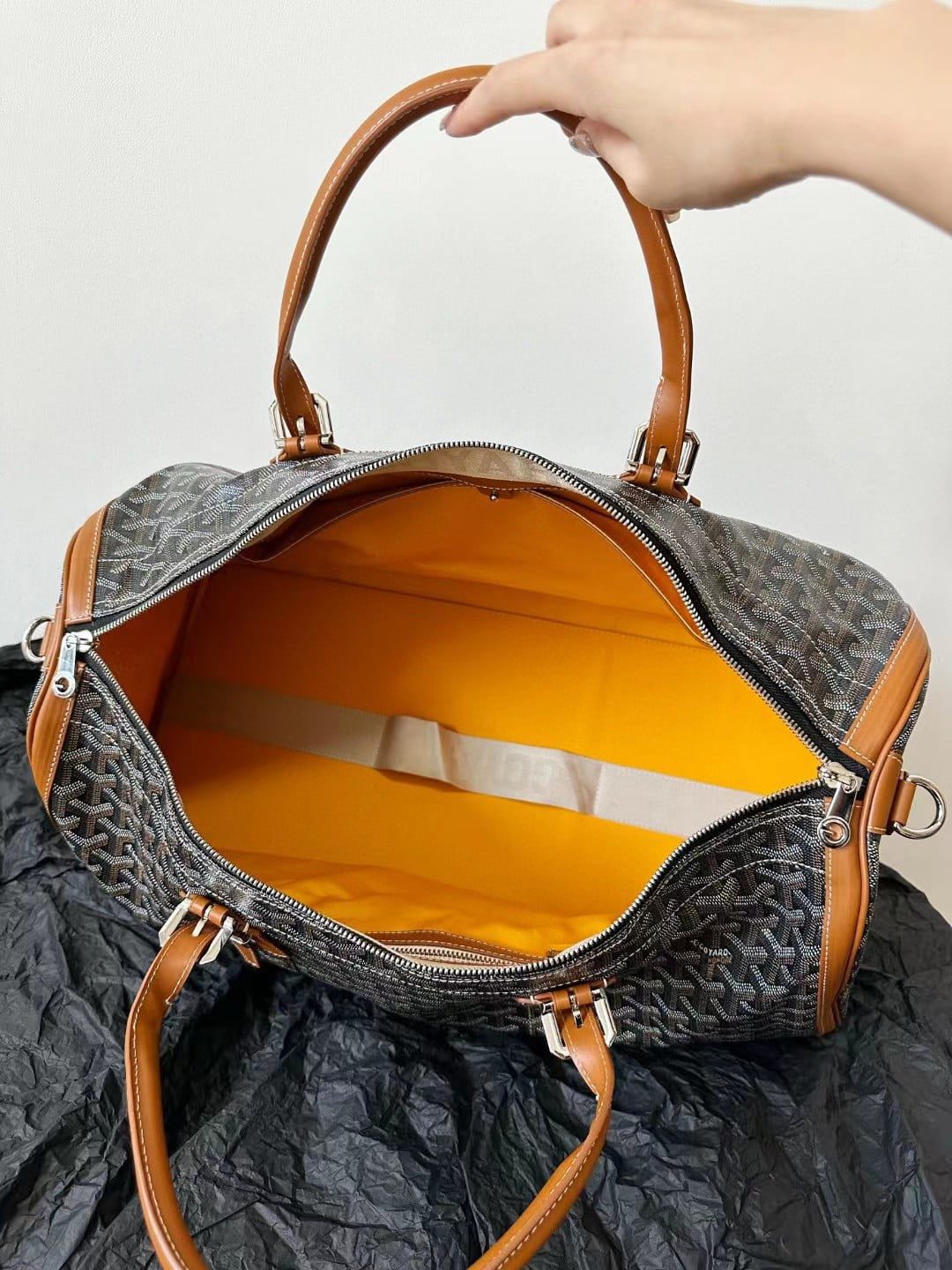 Goyard Boston Bag view 12