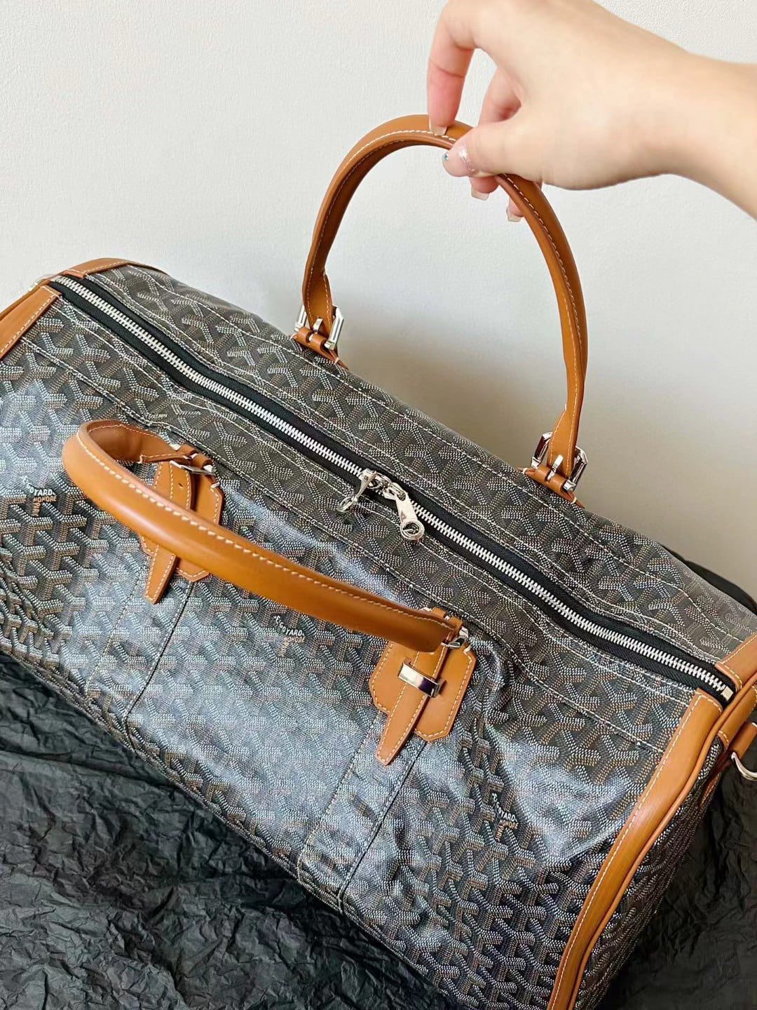 Goyard Boston Bag view 8