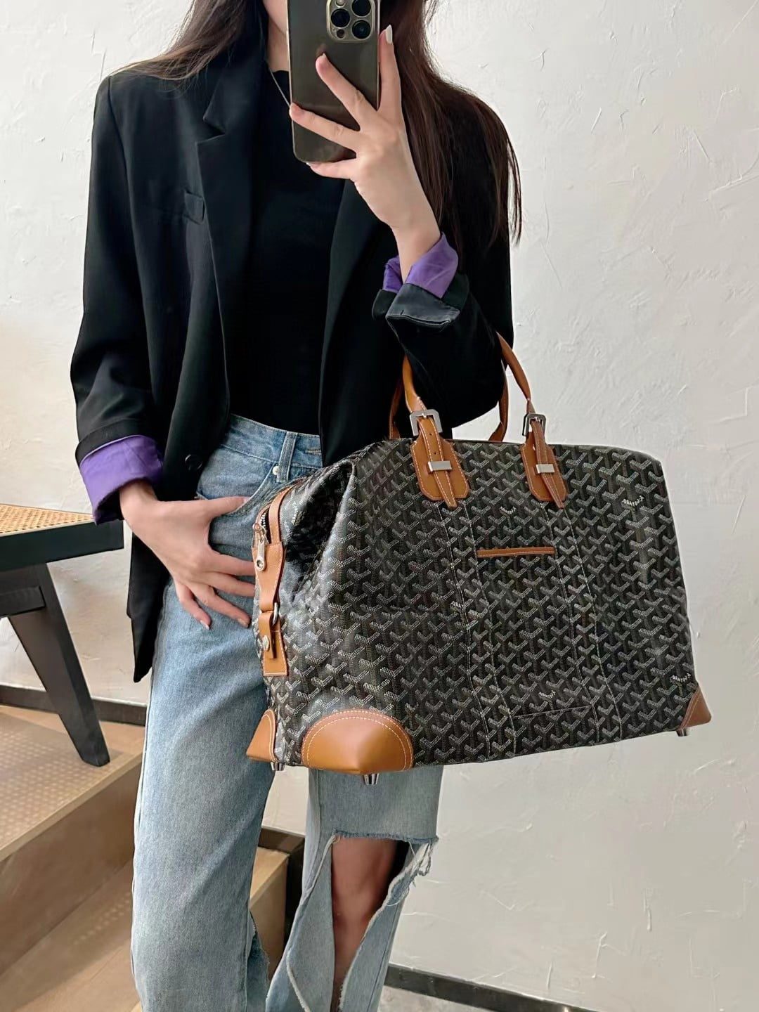 Goyard Bowling 45 Bag view 18