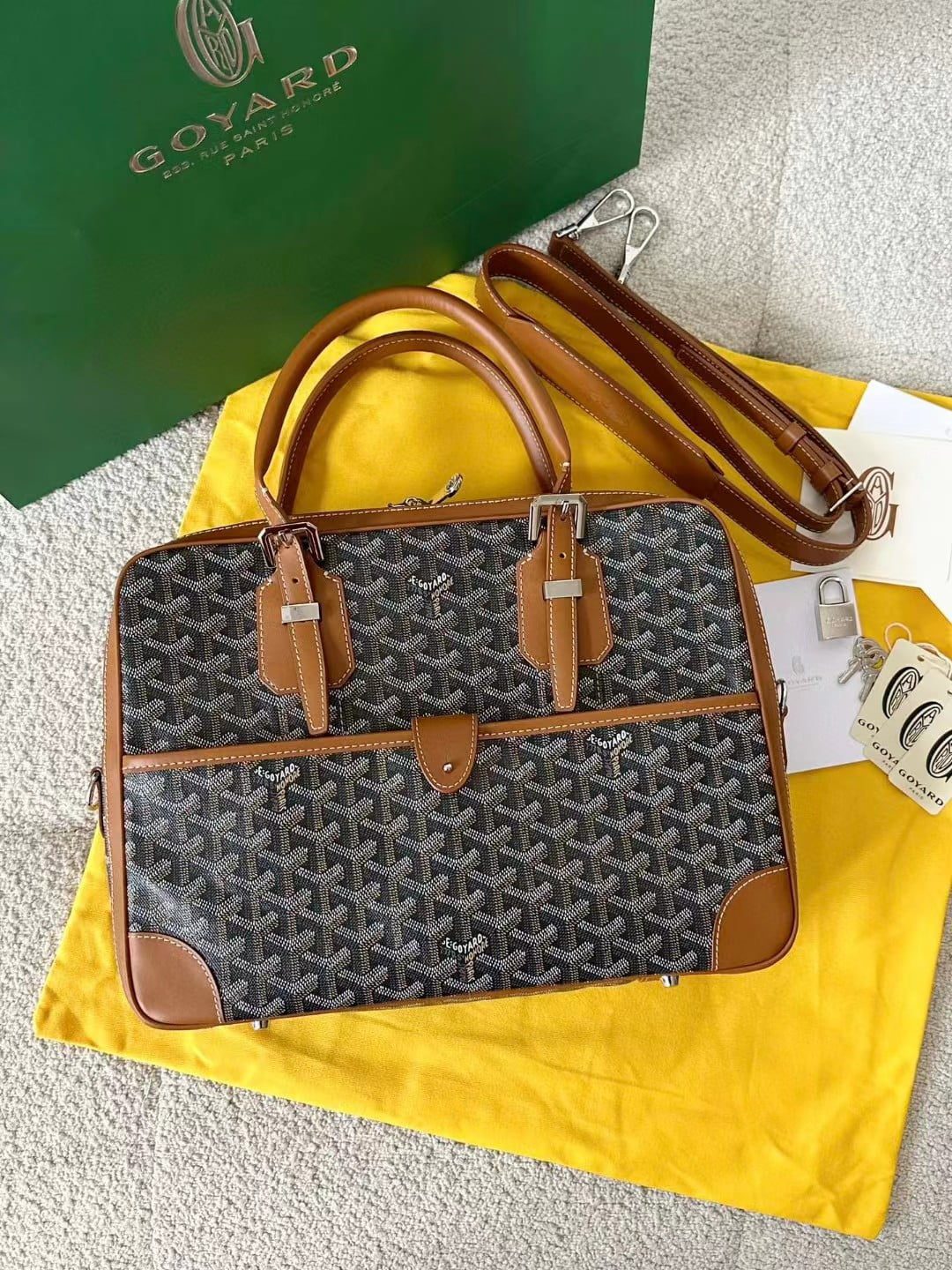 Goyard Ambassade MM Document Case view 1