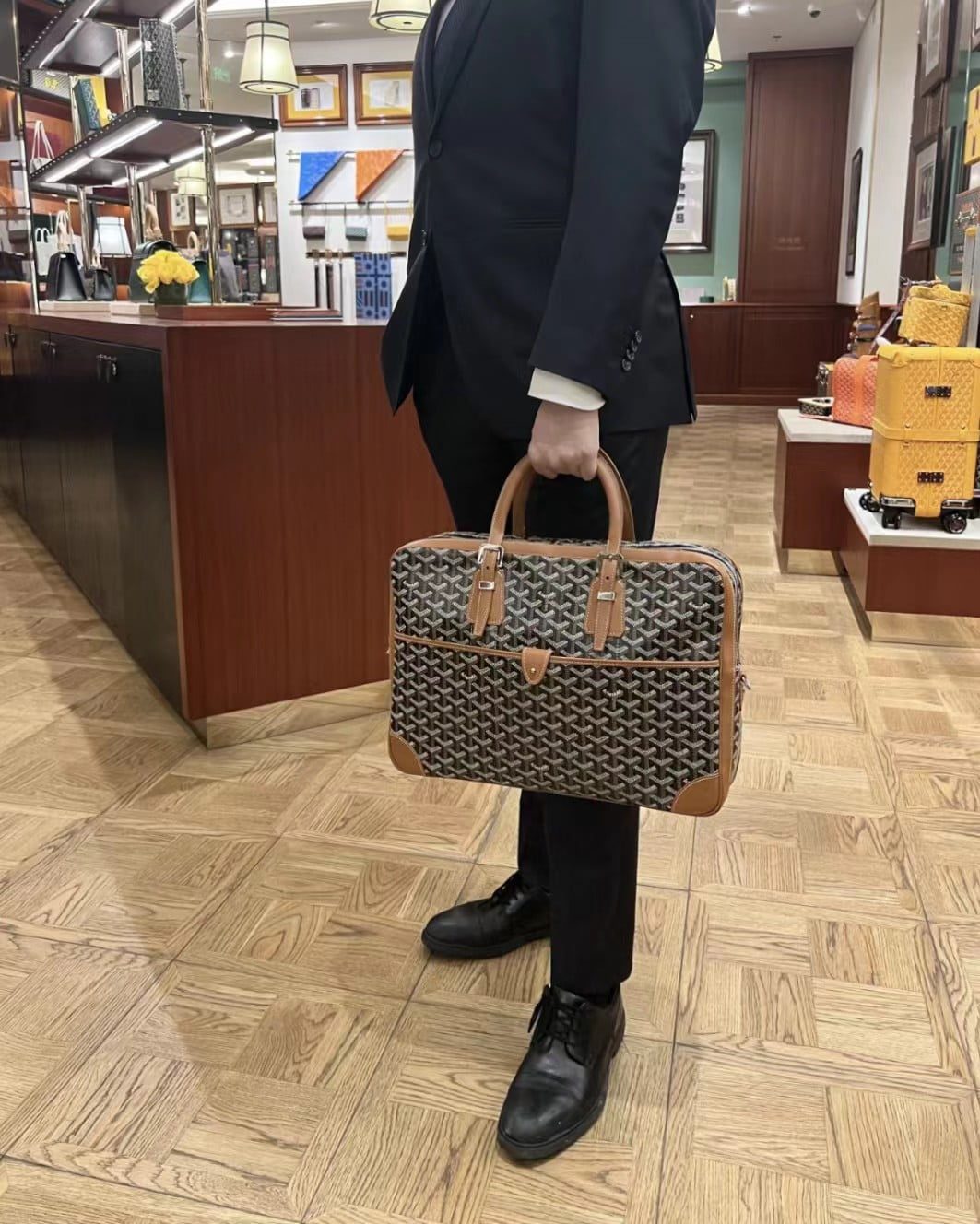 Goyard Ambassade MM Document Case view 13