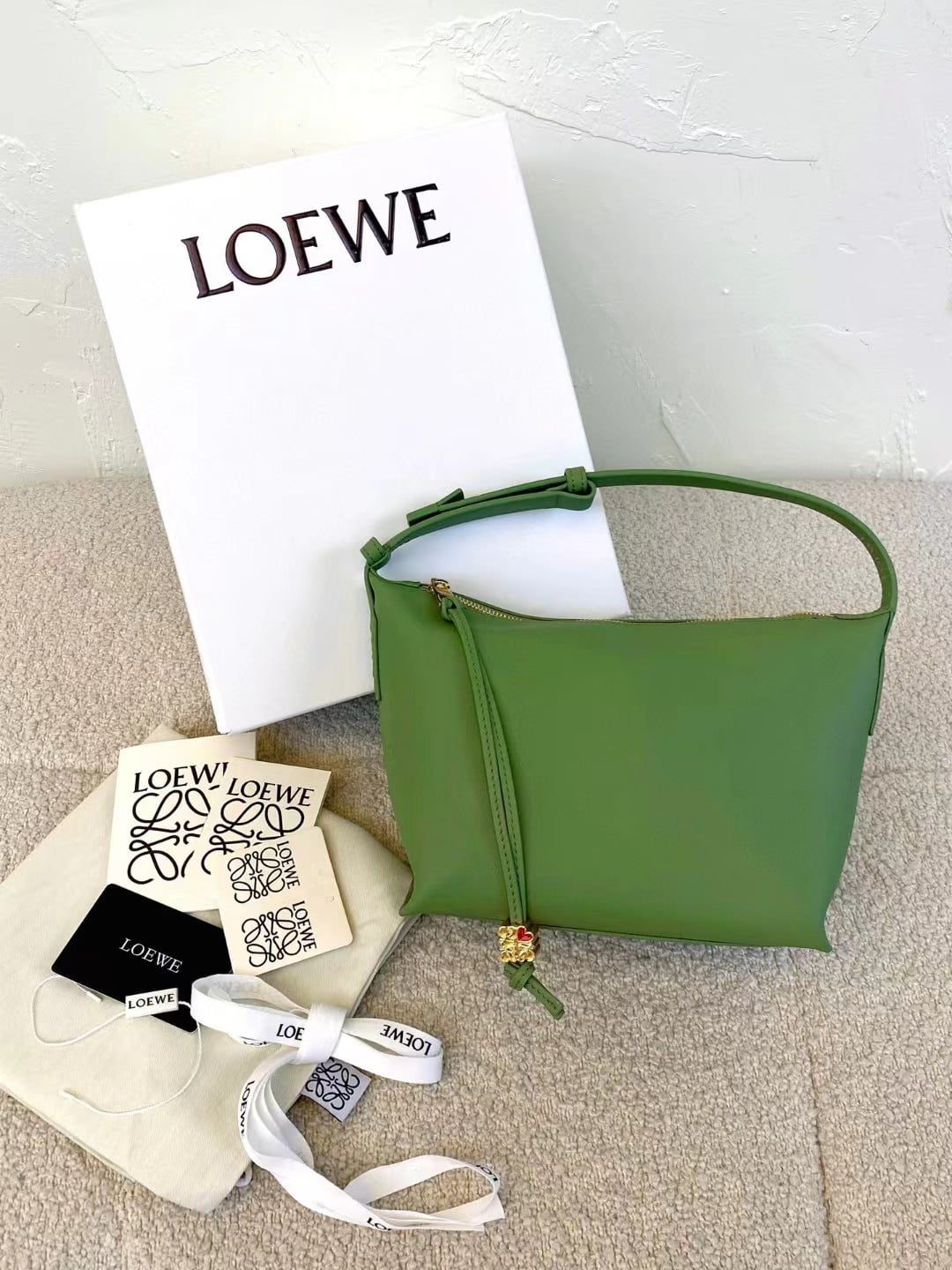 Loewe Cubi Hobo Bag view 3