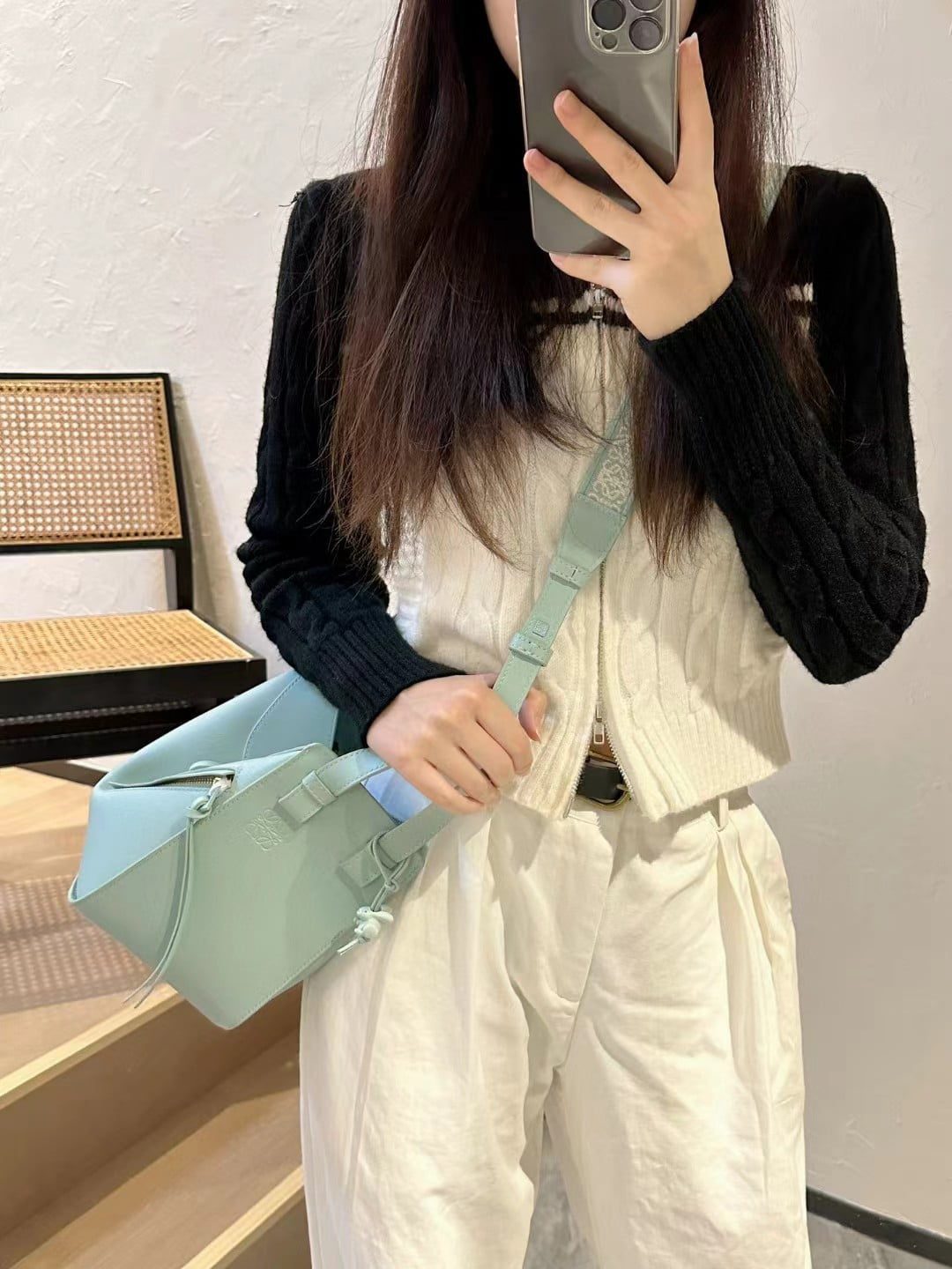Loewe Compact Hammock Bag view 14