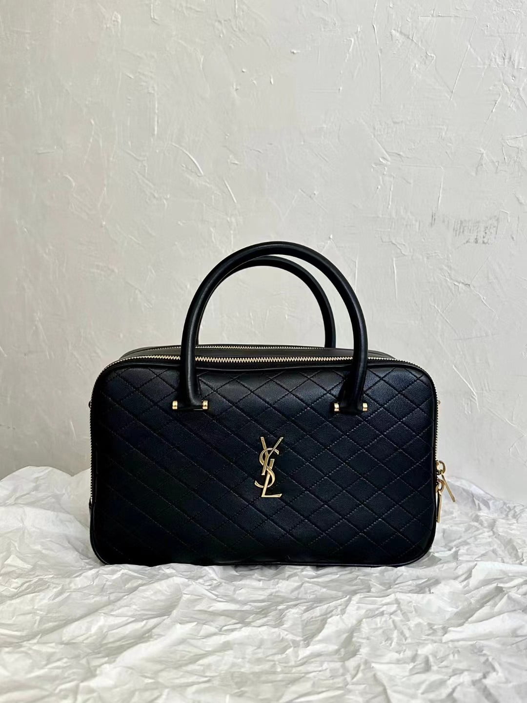 Saint Laurent Liya Bowling Bag view 2