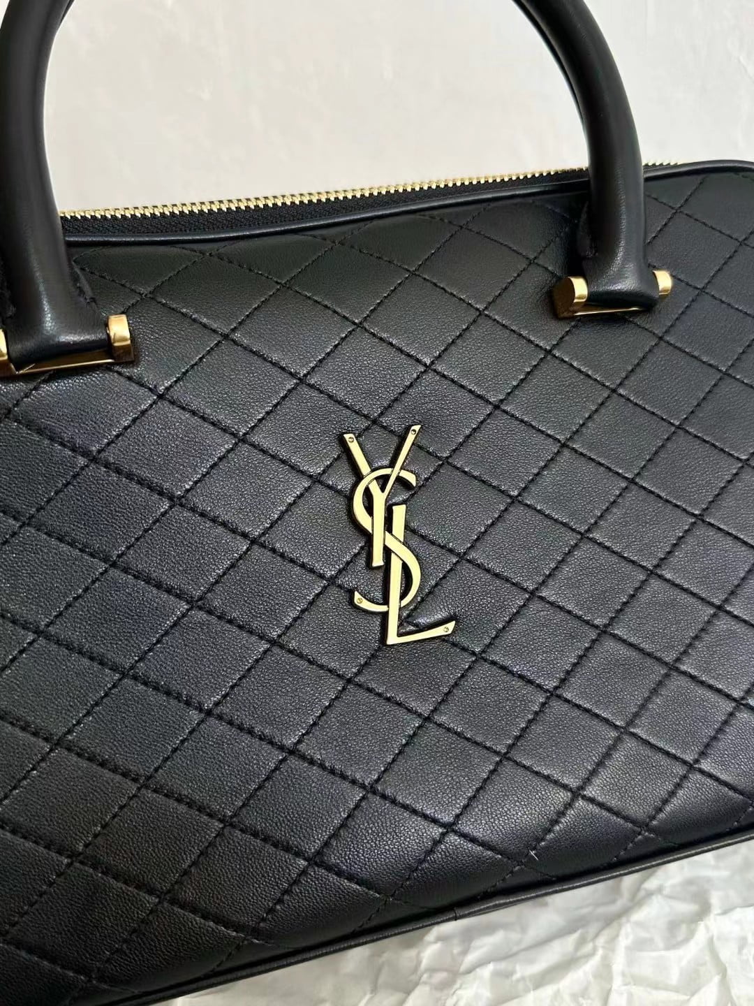 Saint Laurent Liya Bowling Bag view 5