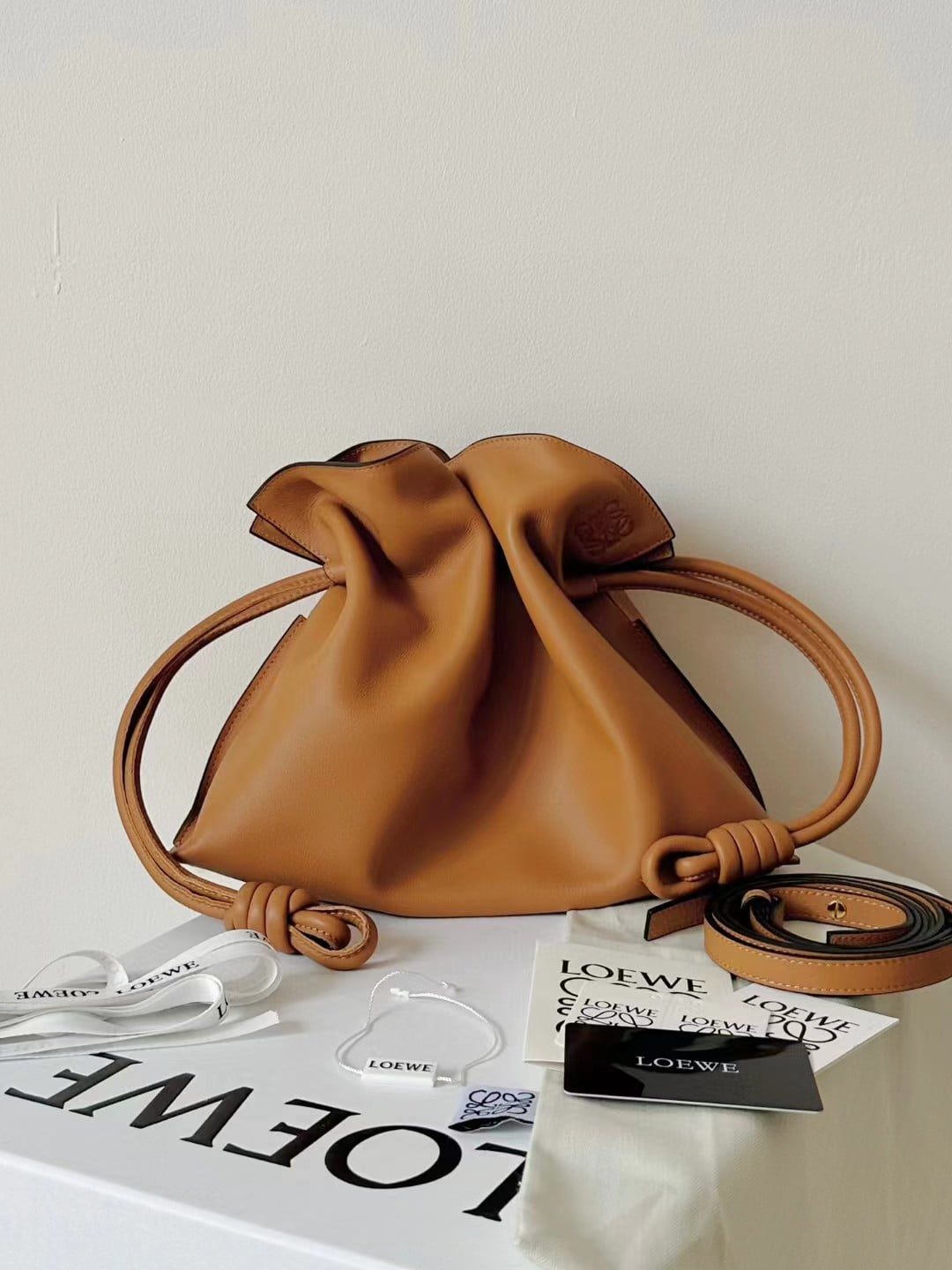 Loewe Flamenco Clutch in Nappa Clafskin view 2
