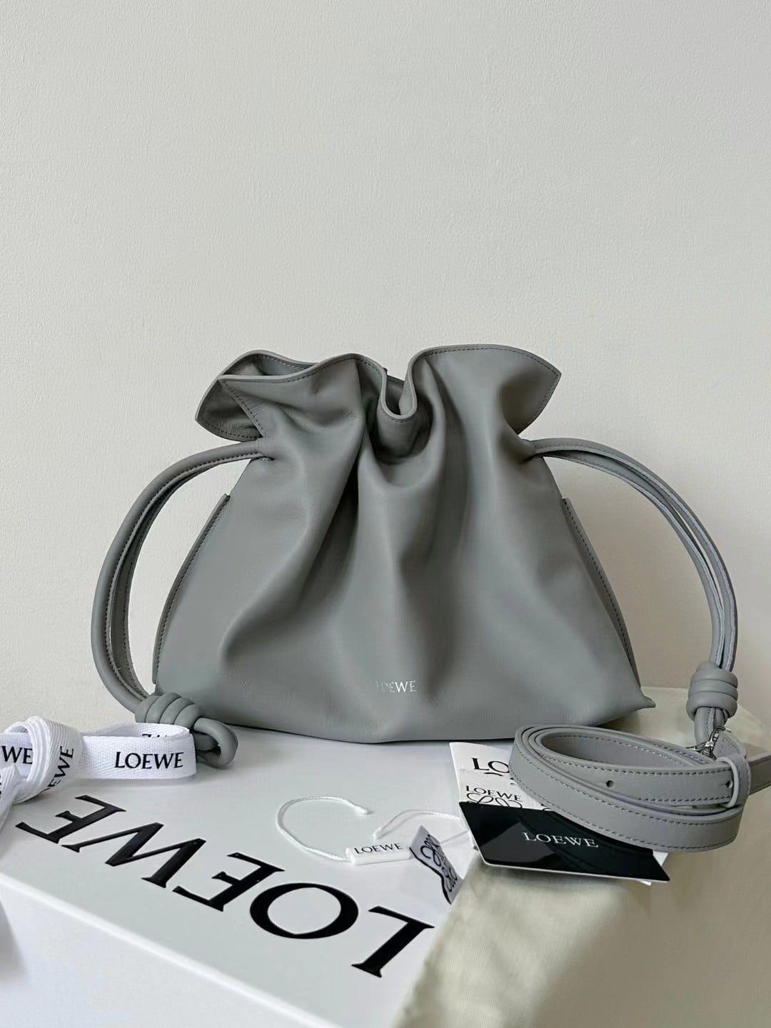 Loewe Flamenco Clutch in Nappa Clafskin view 7