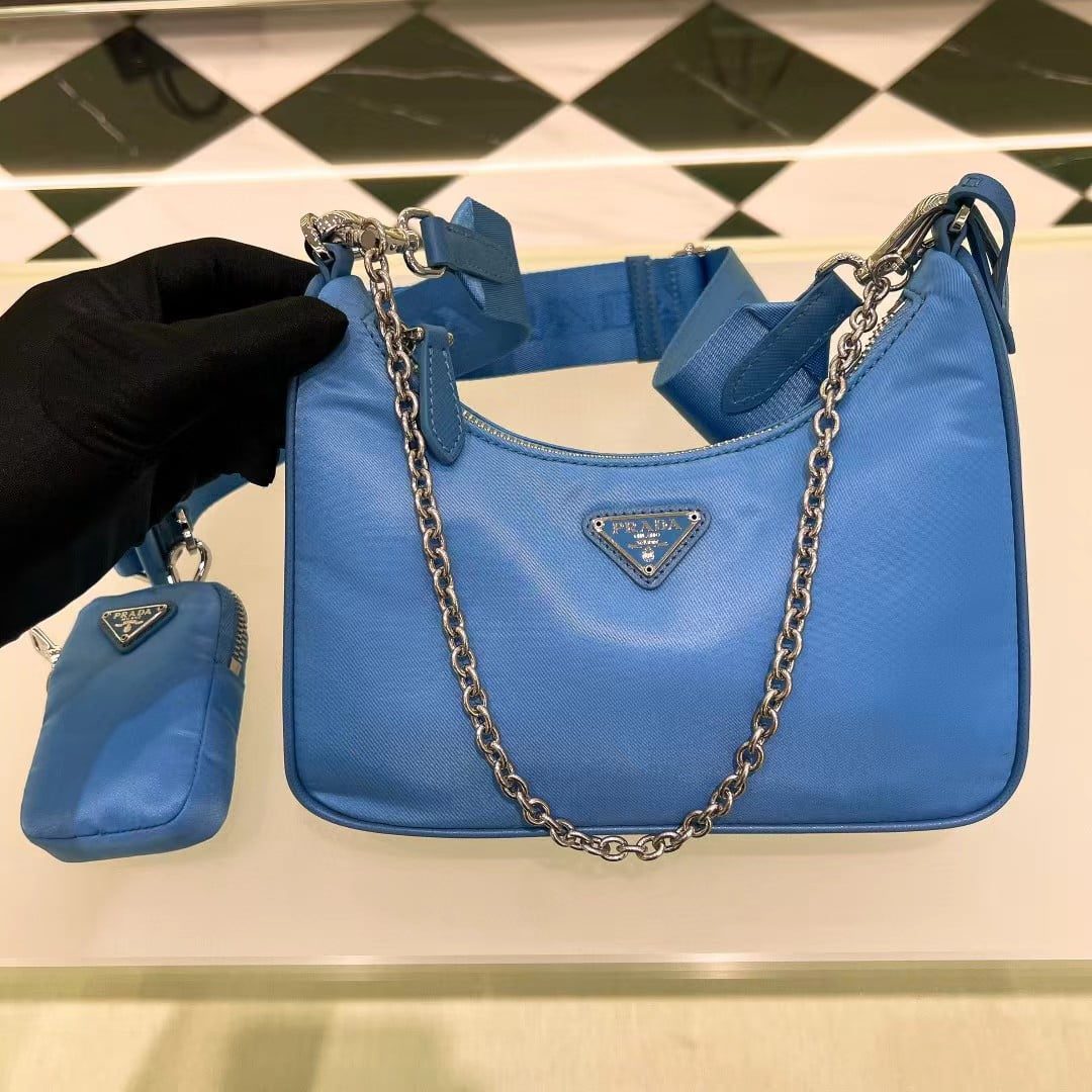 Prada Re-Edition 2005 Re-Nylon Bag 1BH204 view 12