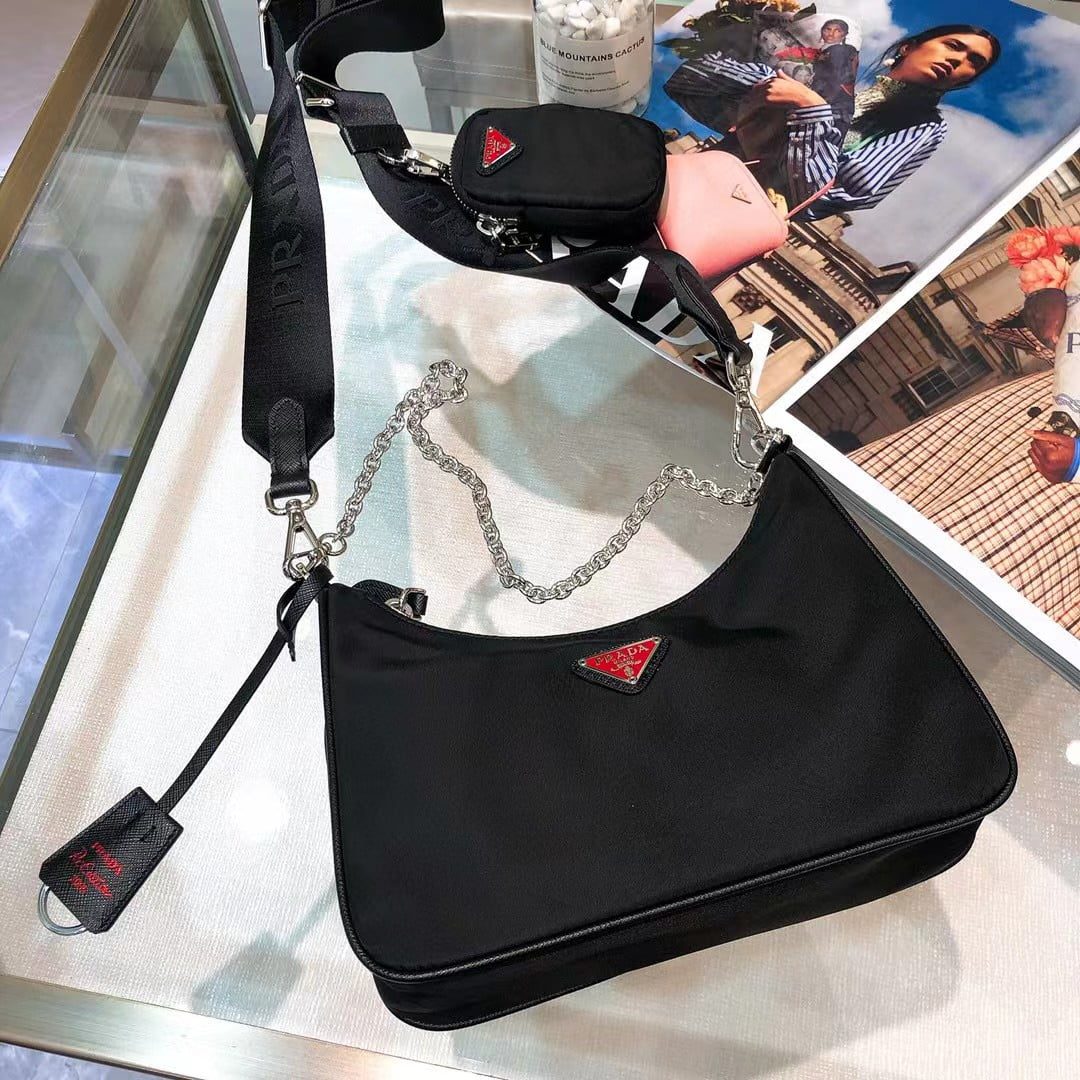 Prada Re-Edition 2005 Re-Nylon Bag 1BH204 view 15