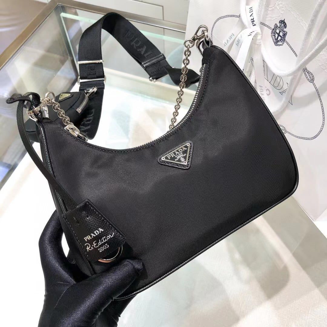 Prada Re-Edition 2005 Re-Nylon Bag 1BH204 view 16