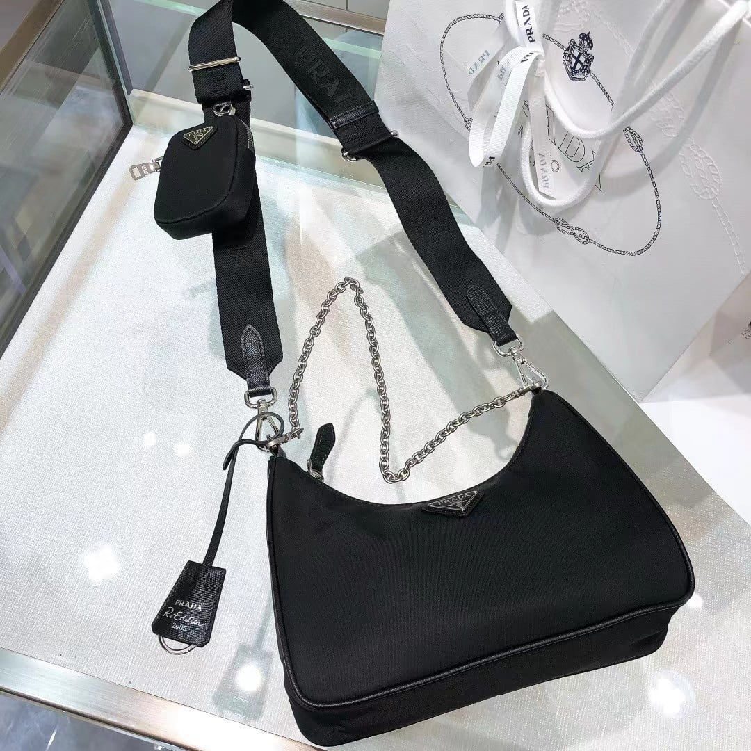 Prada Re-Edition 2005 Re-Nylon Bag 1BH204 view 22