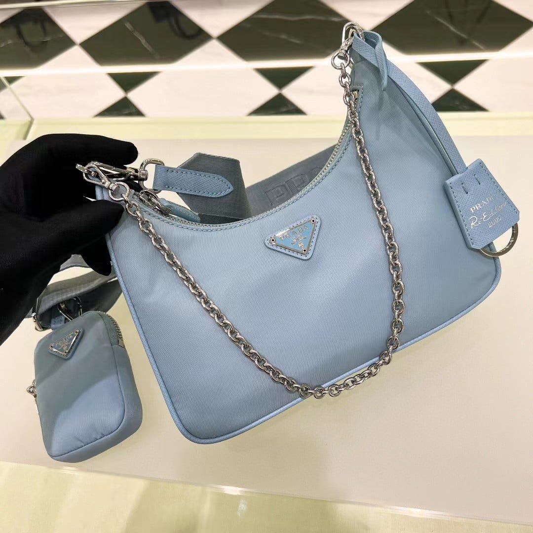 Prada Re-Edition 2005 Re-Nylon Bag 1BH204 view 6