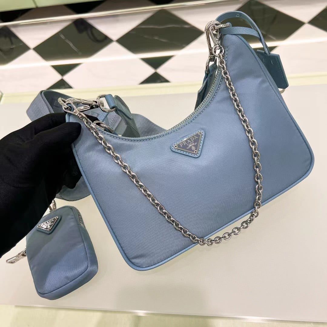 Prada Re-Edition 2005 Re-Nylon Bag 1BH204 view 8