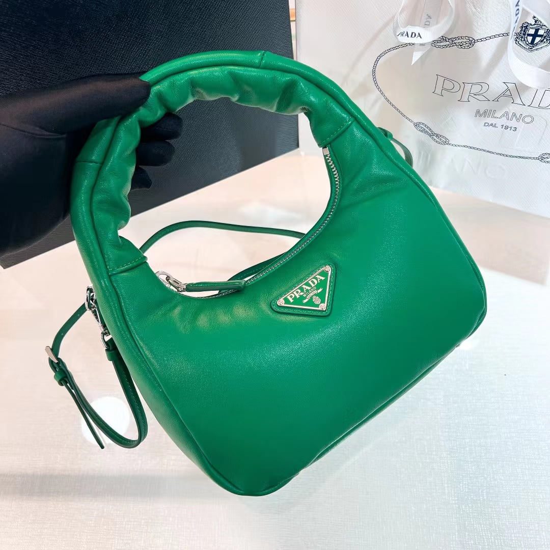 Prada Soft Padded Nappa Leather Mini Bag 1BA384 view 1