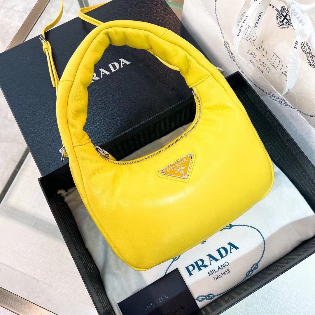 Prada Soft Padded Nappa Leather Mini Bag 1BA384 view 2