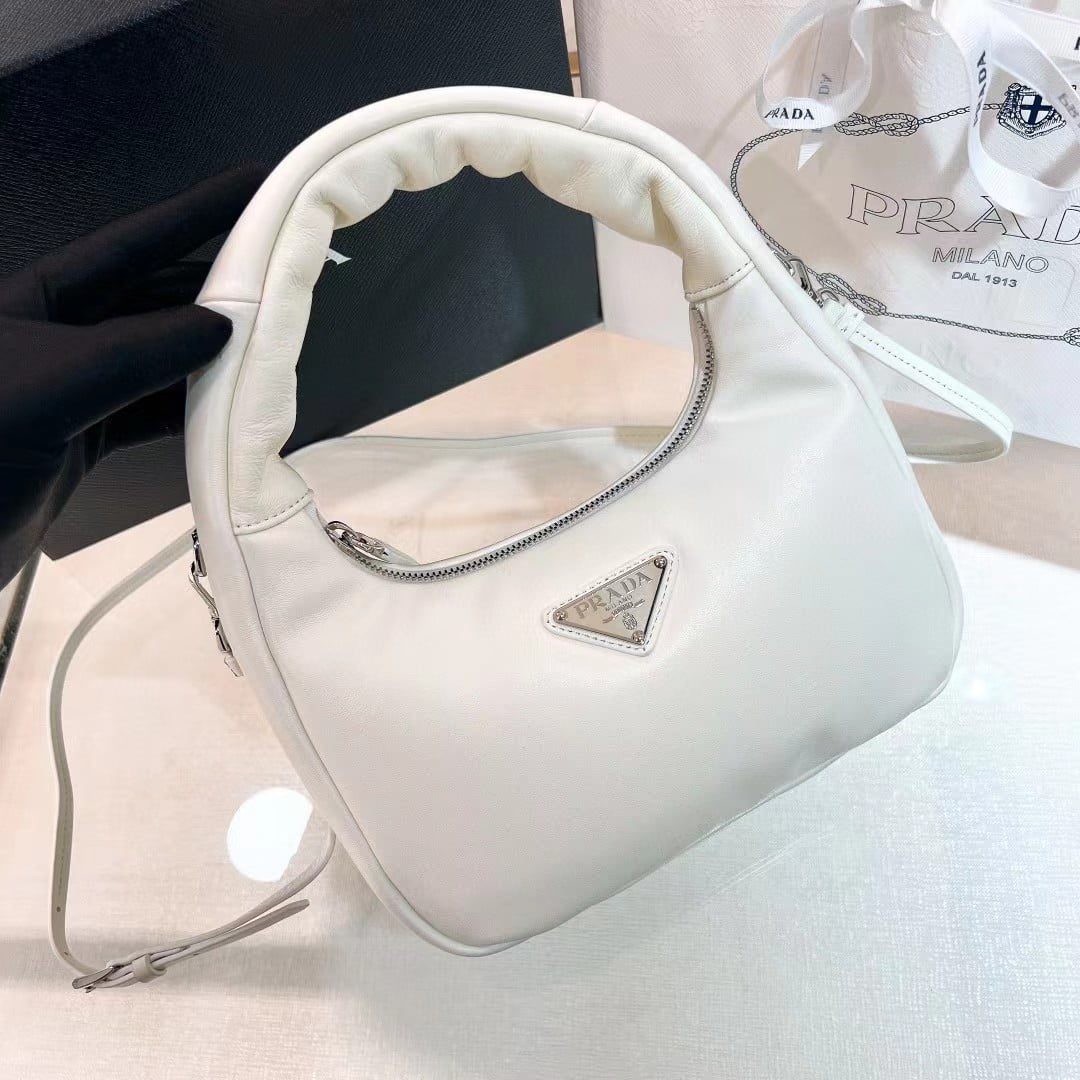 Prada Soft Padded Nappa Leather Mini Bag 1BA384 view 3