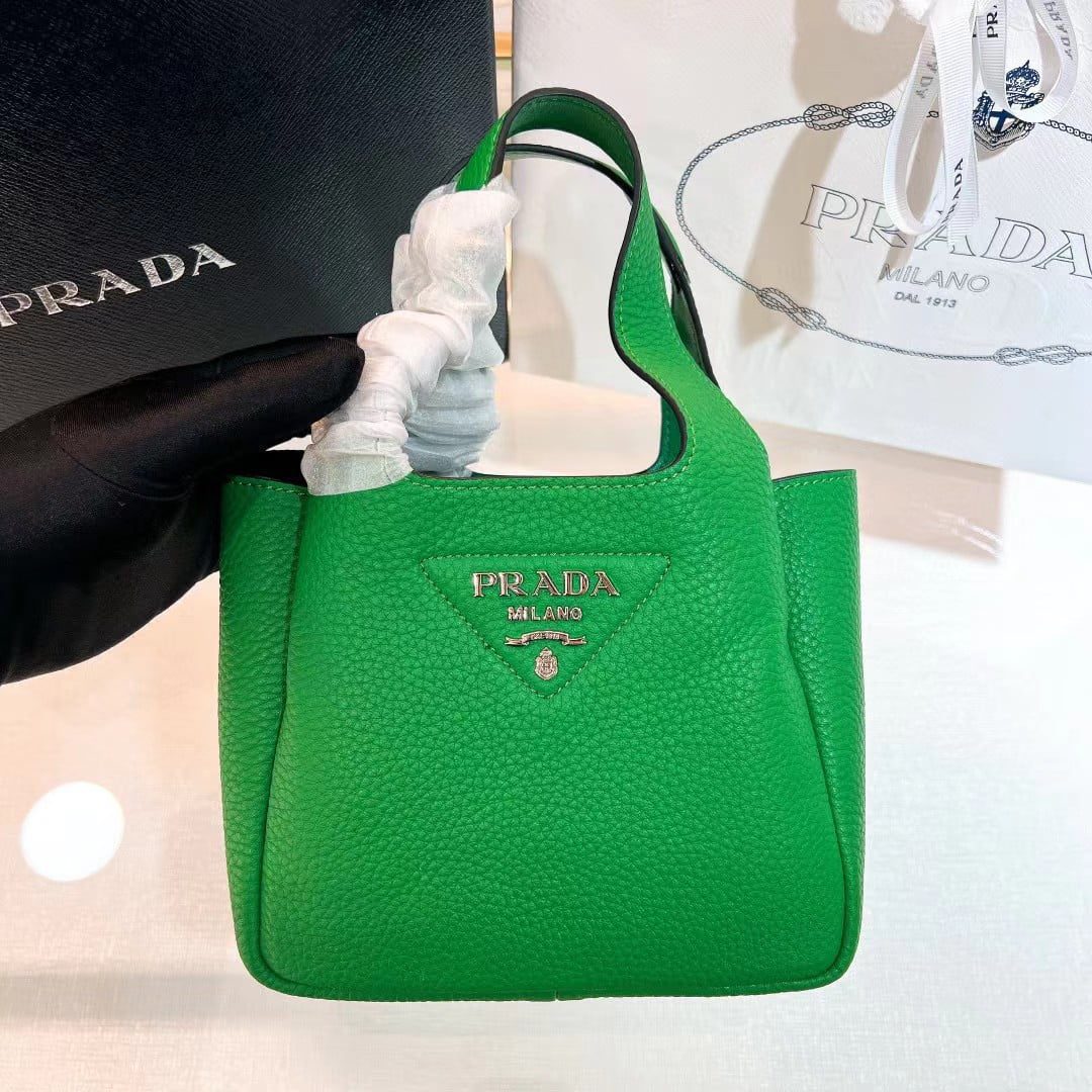 Prada Leather Tote Bag 1BG335 view 4