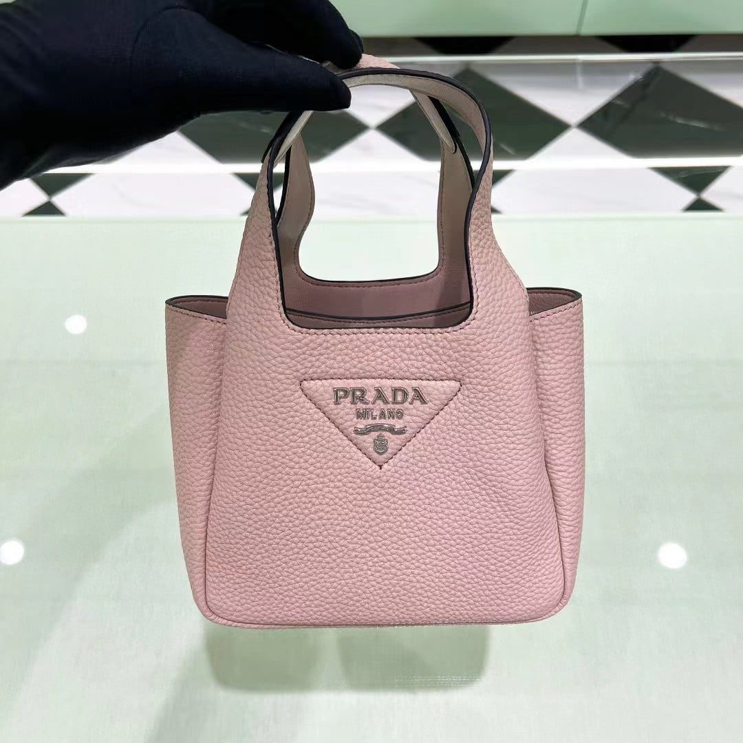 Prada Leather Tote Bag 1BG335 view 8