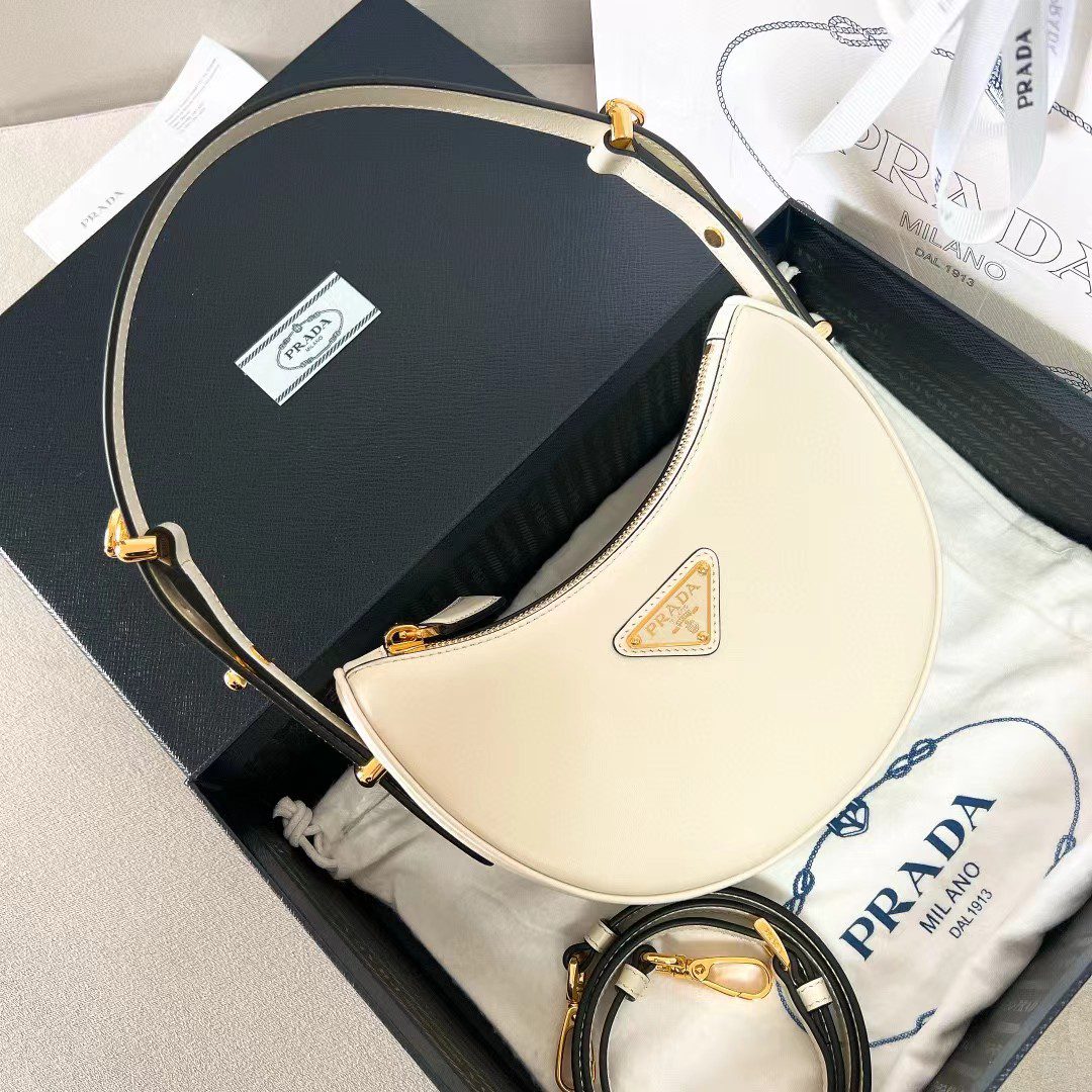 Prada Arque Leather Mini Shoulder Bag 1BC199 view 1