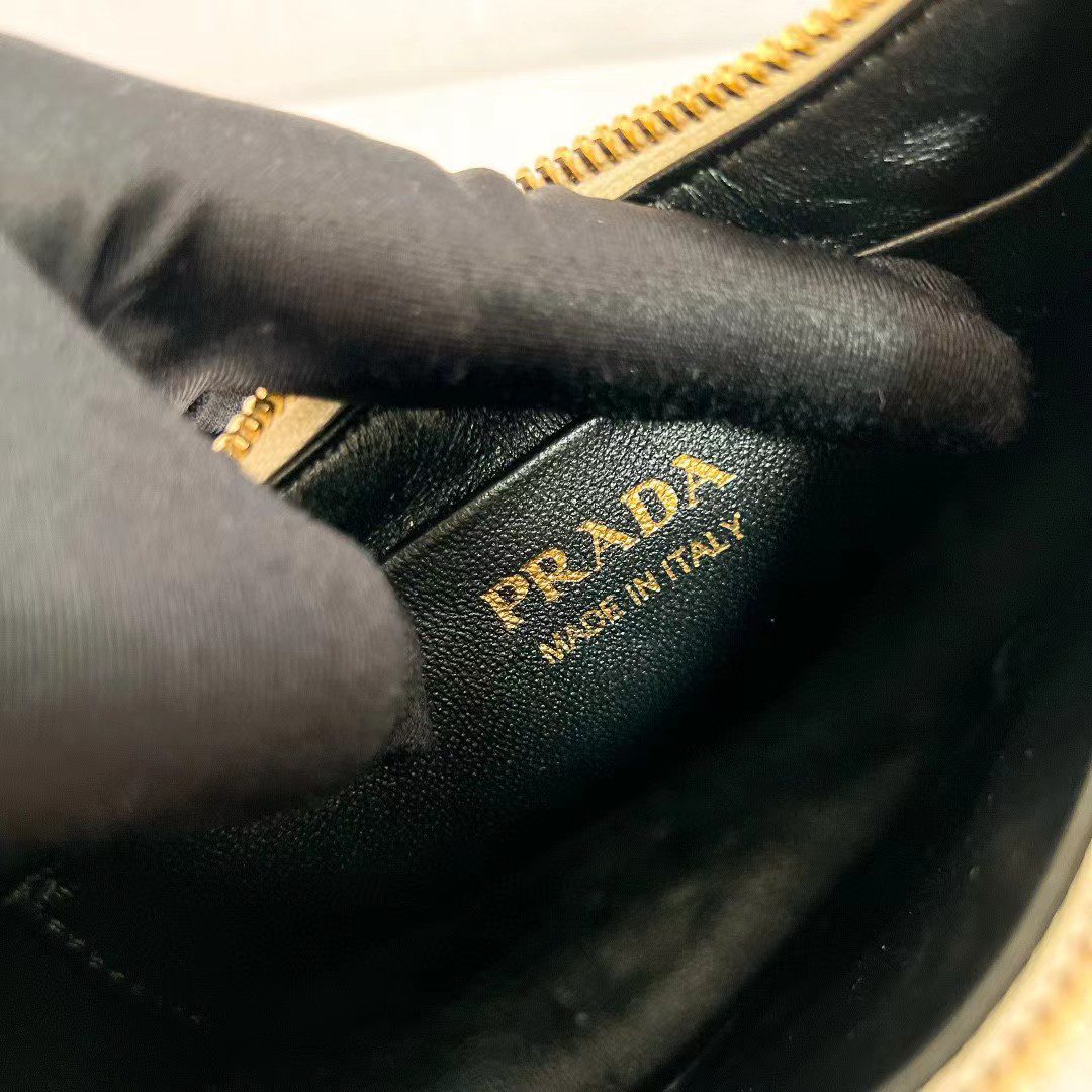 Prada Arque Leather Mini Shoulder Bag 1BC199 view 11