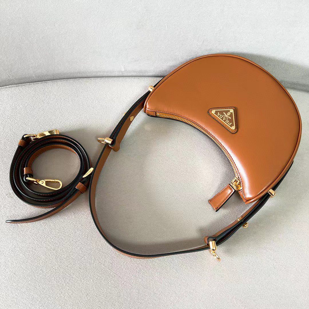 Prada Arque Leather Mini Shoulder Bag 1BC199 view 14