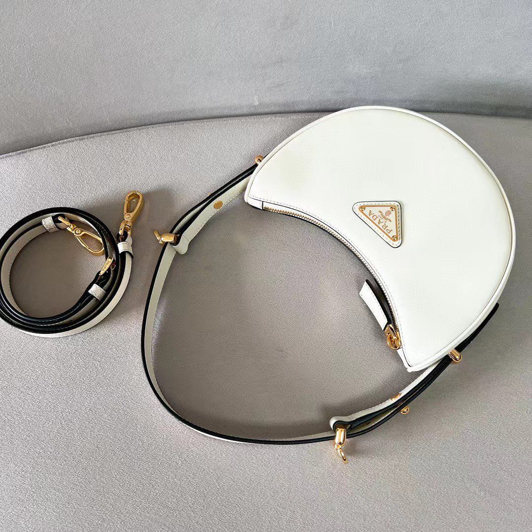 Prada Arque Leather Mini Shoulder Bag 1BC199 view 7