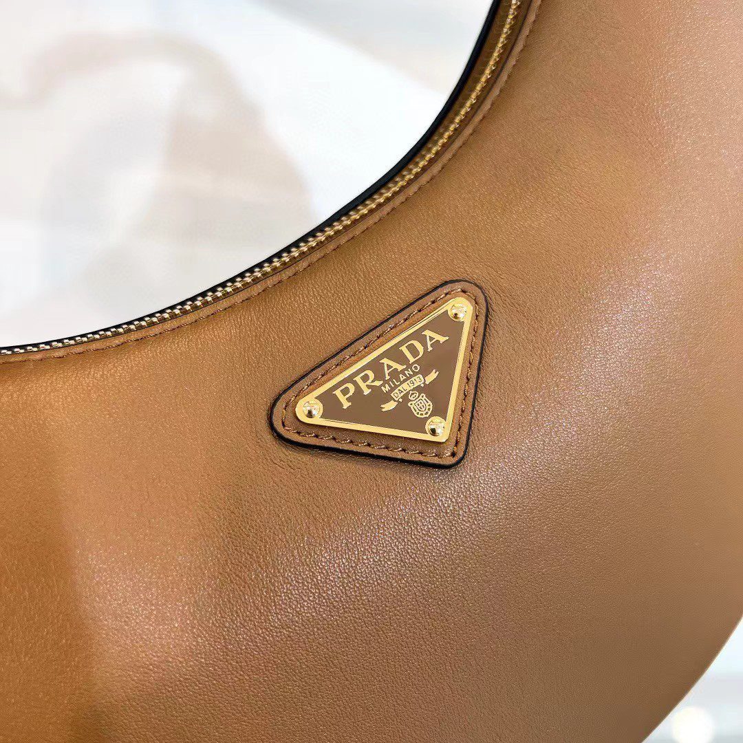 Prada Arque Leather Shoulder Bag 1BC194 view 26