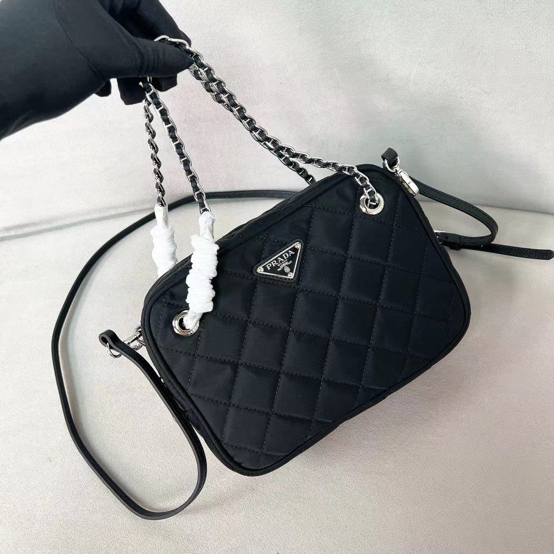 Prada Matelasse Shoulder Bag view 11