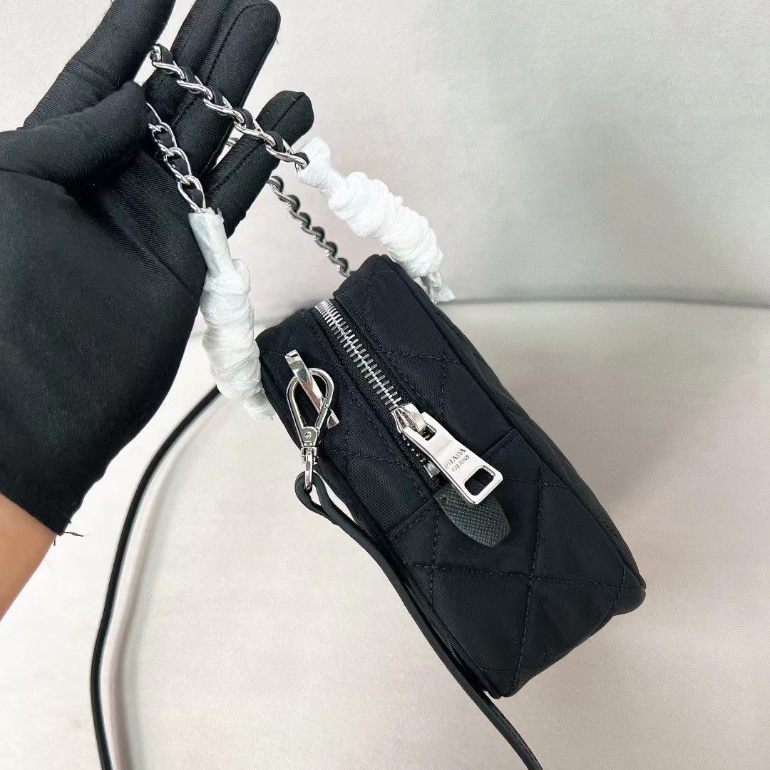 Prada Matelasse Shoulder Bag view 12