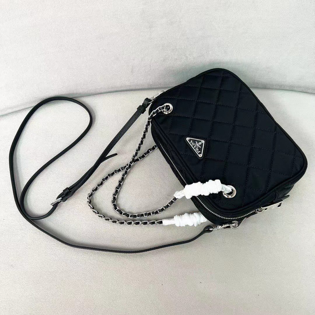 Prada Matelasse Shoulder Bag view 14