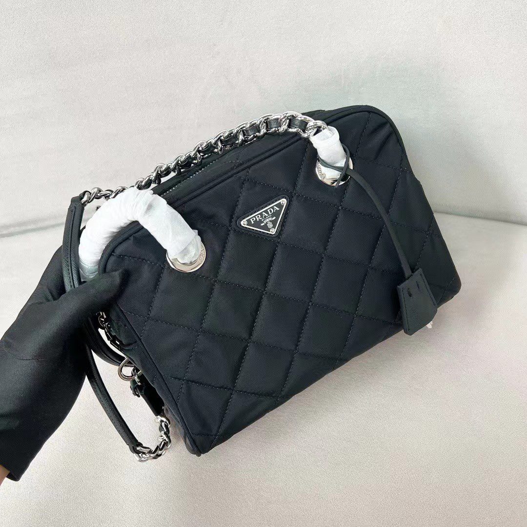 Prada Matelasse Shoulder Bag view 3
