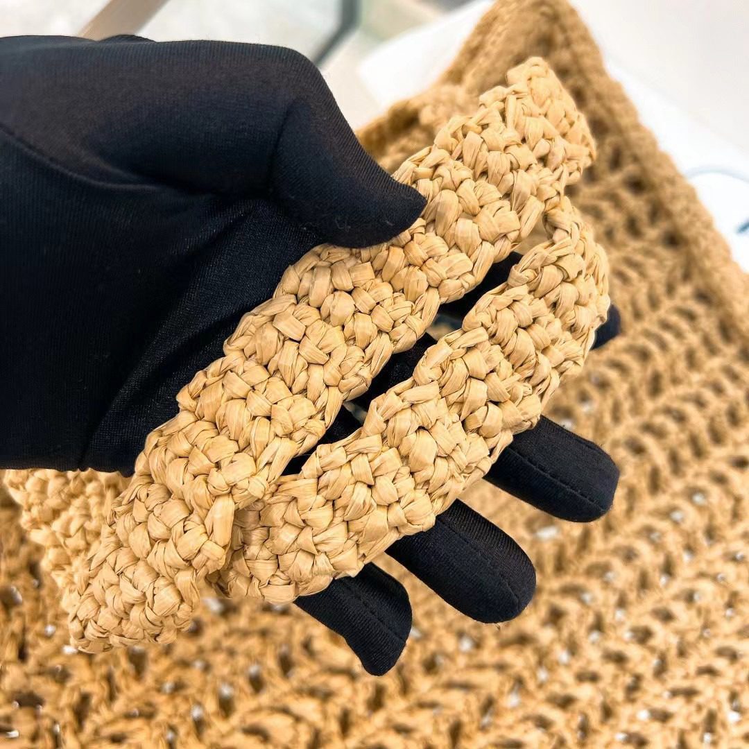 Prada Crochet Tote Bag 1BG393 view 5