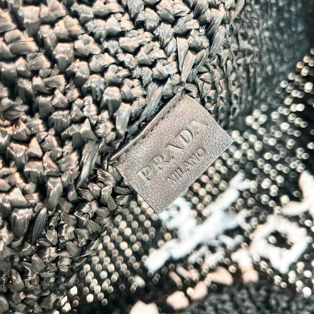Prada Crochet Tote Bag 1BG392 view 9