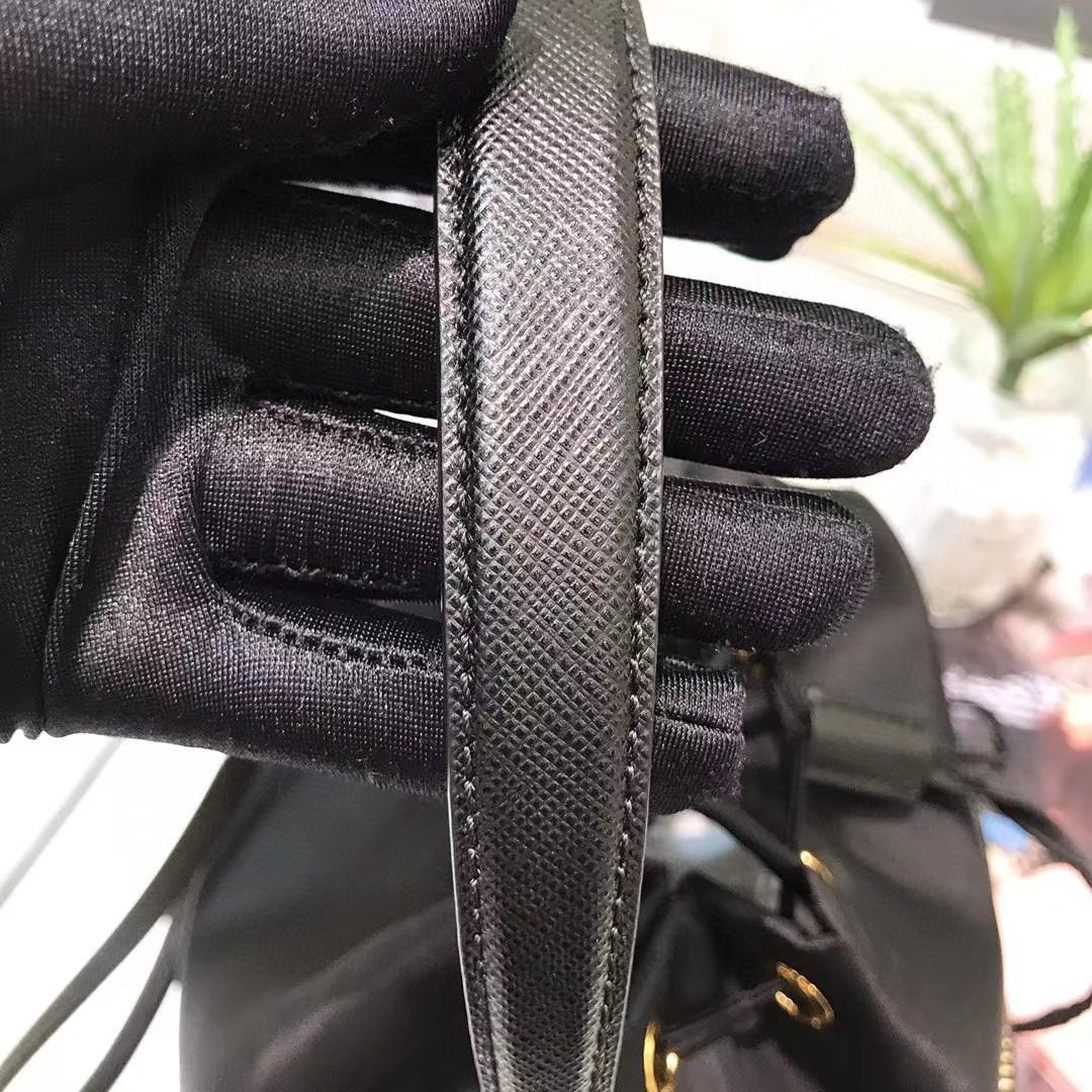 Prada Drawstring Bucket Bag view 4