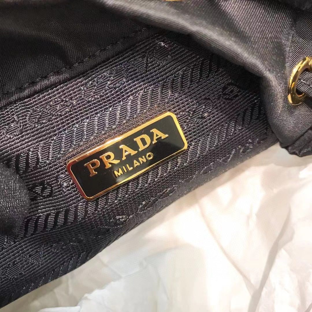 Prada Drawstring Bucket Bag view 7