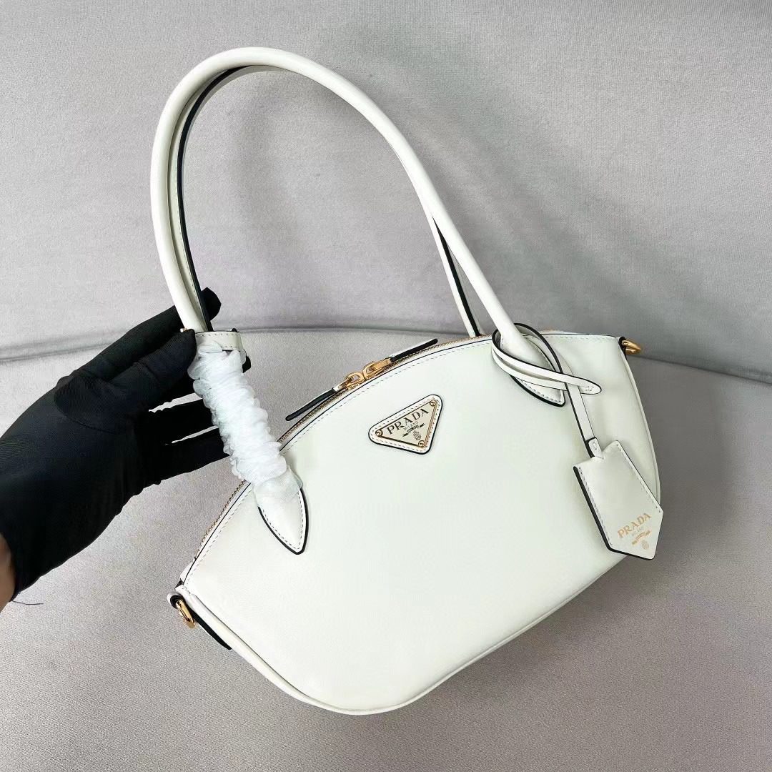 Prada Small Leather Handbag 1BA427 view 12