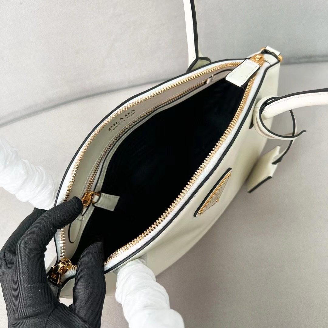 Prada Small Leather Handbag 1BA427 view 17