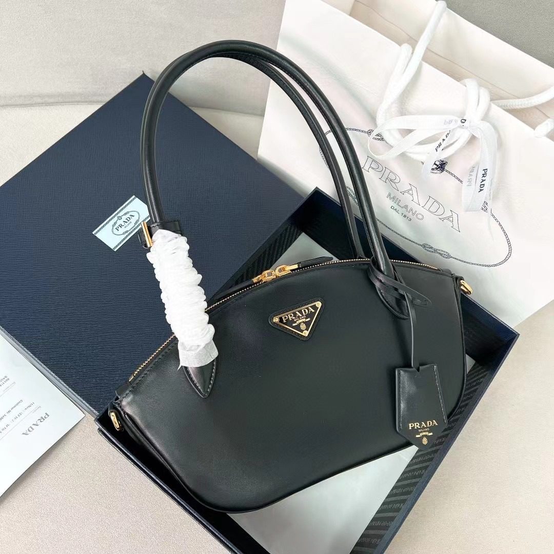 Prada Small Leather Handbag 1BA427 view 2