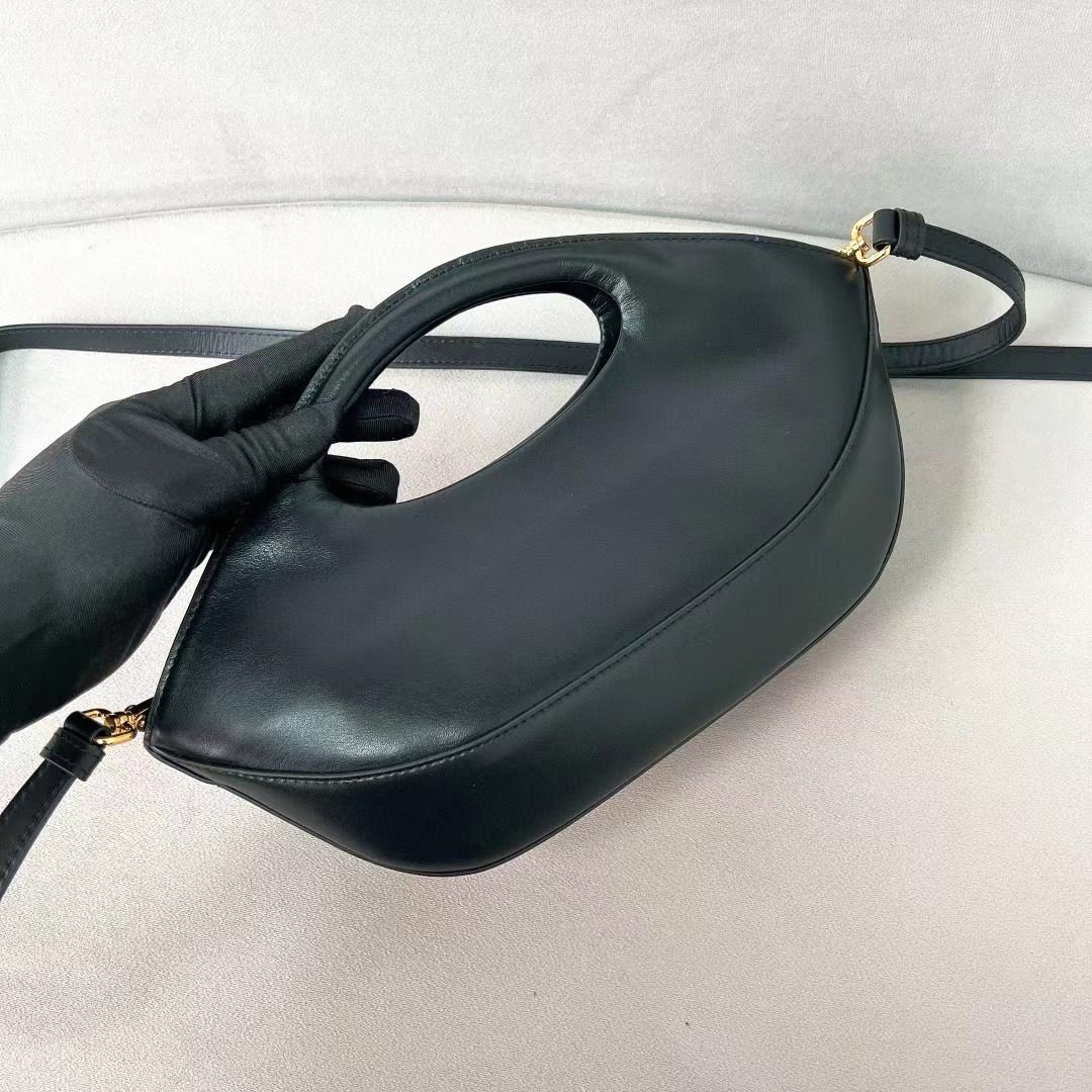 Prada SoftCalf Leather Handbag 1BA421 view 12
