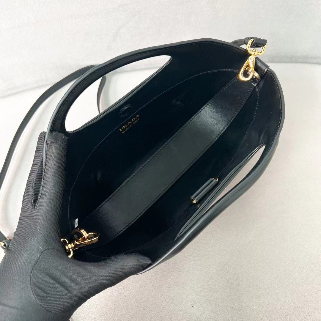 Prada SoftCalf Leather Handbag 1BA421 view 16
