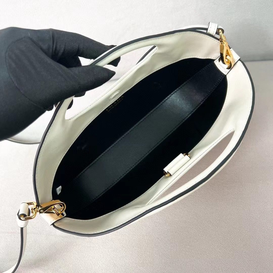 Prada SoftCalf Leather Handbag 1BA421 view 9