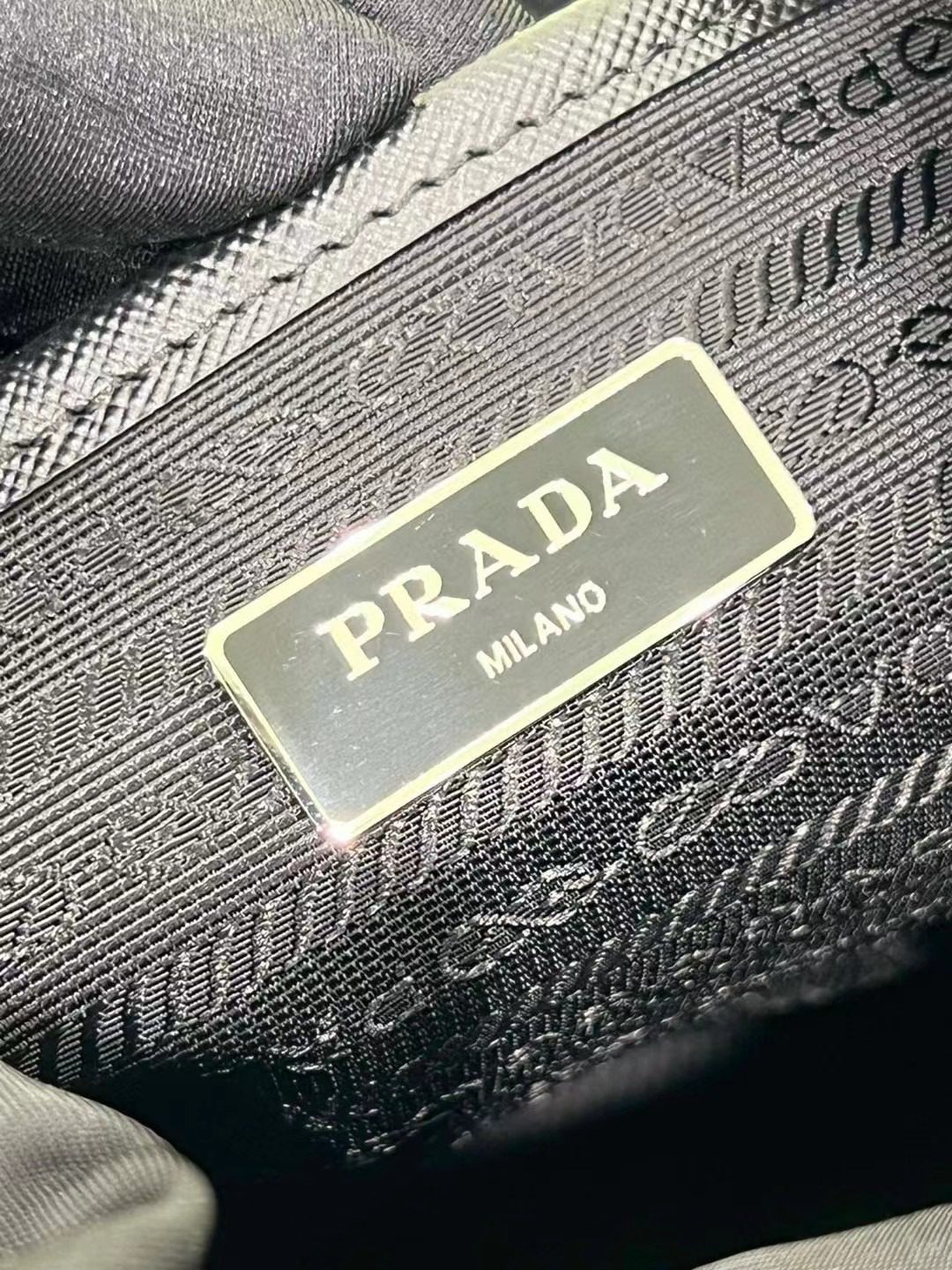 Prada Re-Nylon Backpack with pouch 1BZ811 view 8