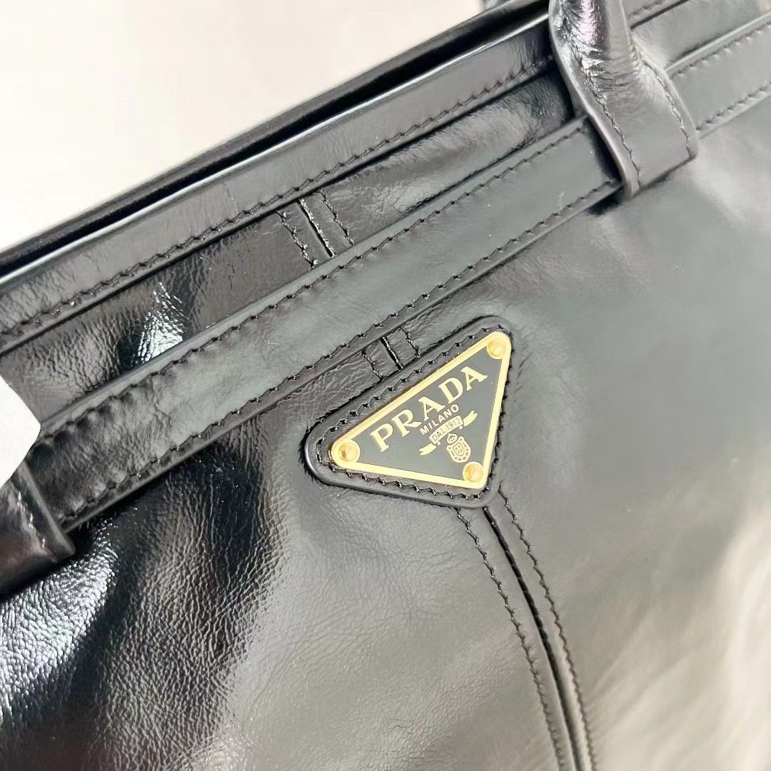 Prada LuxSoft Leather Handbag 1BA433/1BA439 view 16