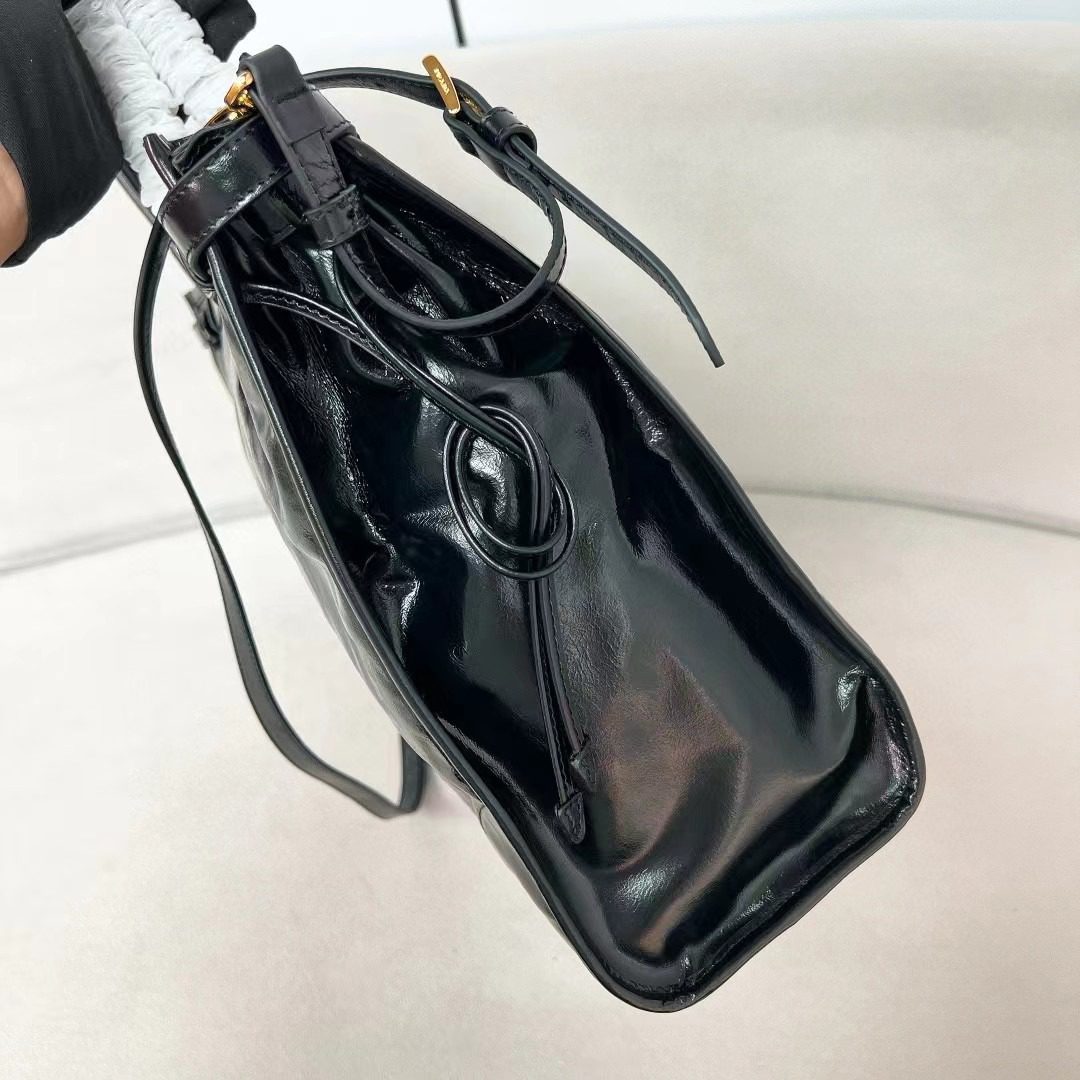 Prada LuxSoft Leather Handbag 1BA433/1BA439 view 19
