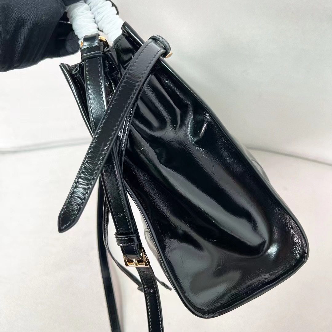 Prada LuxSoft Leather Handbag 1BA433/1BA439 view 5