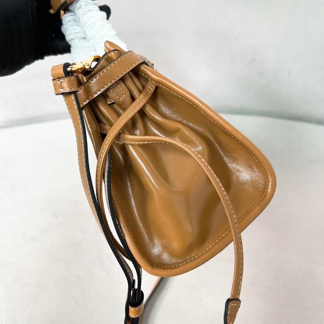 Prada LuxSoft Leather Handbag 1BA426 view 3