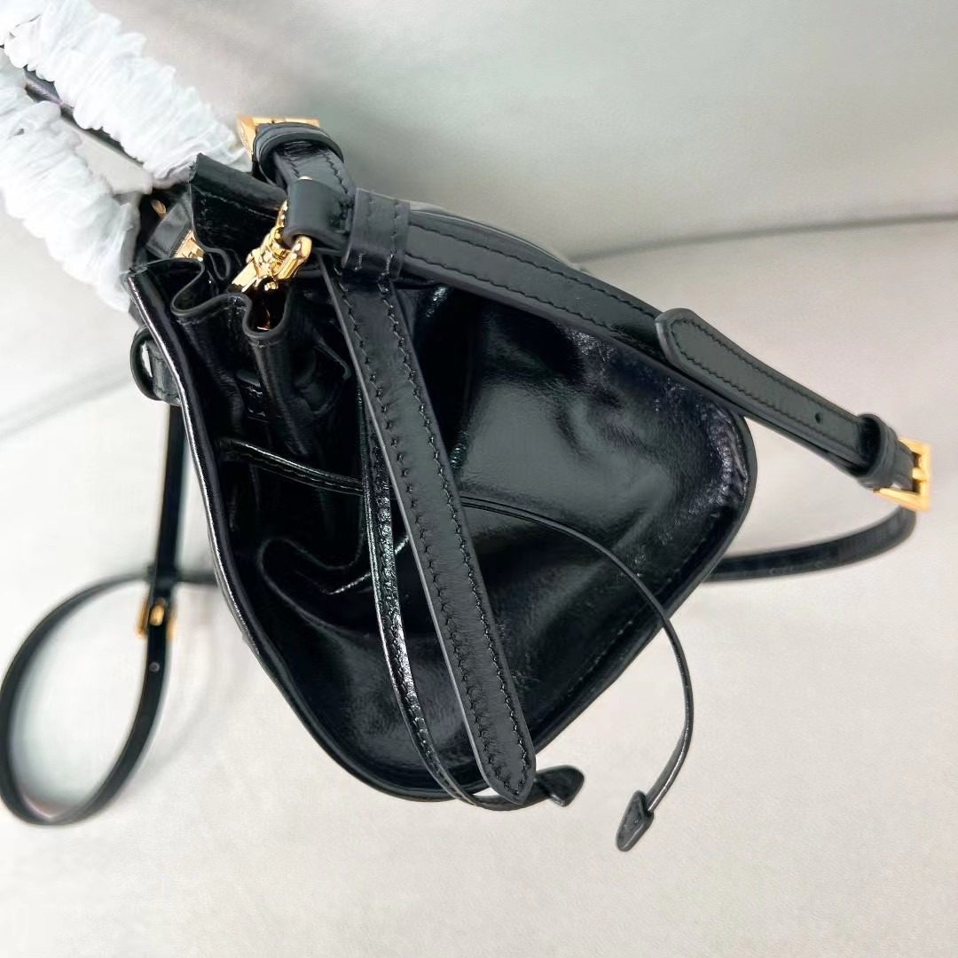 Prada LuxSoft Leather Handbag 1BA426 view 4