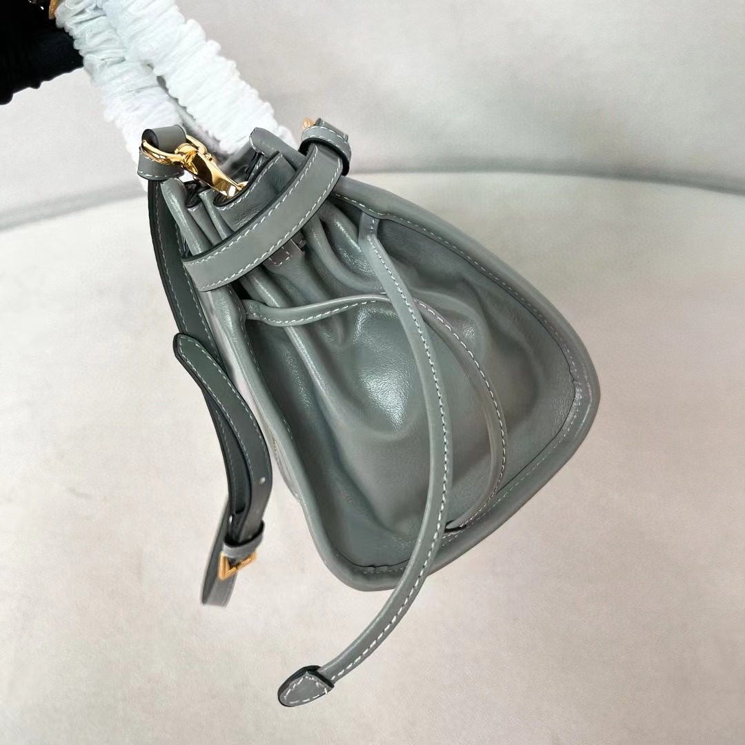 Prada LuxSoft Leather Handbag 1BA426 view 4